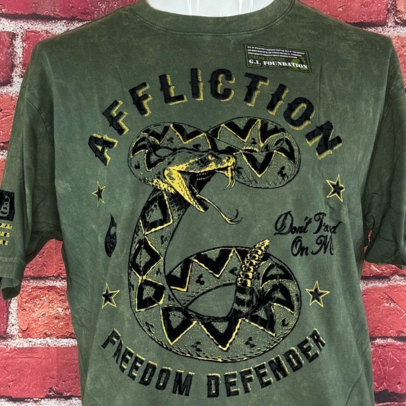 Affliction Men's Short Sleeve Graphic T-shirt -Size: 2XL/3XL - NWT - Picture 3 of 9